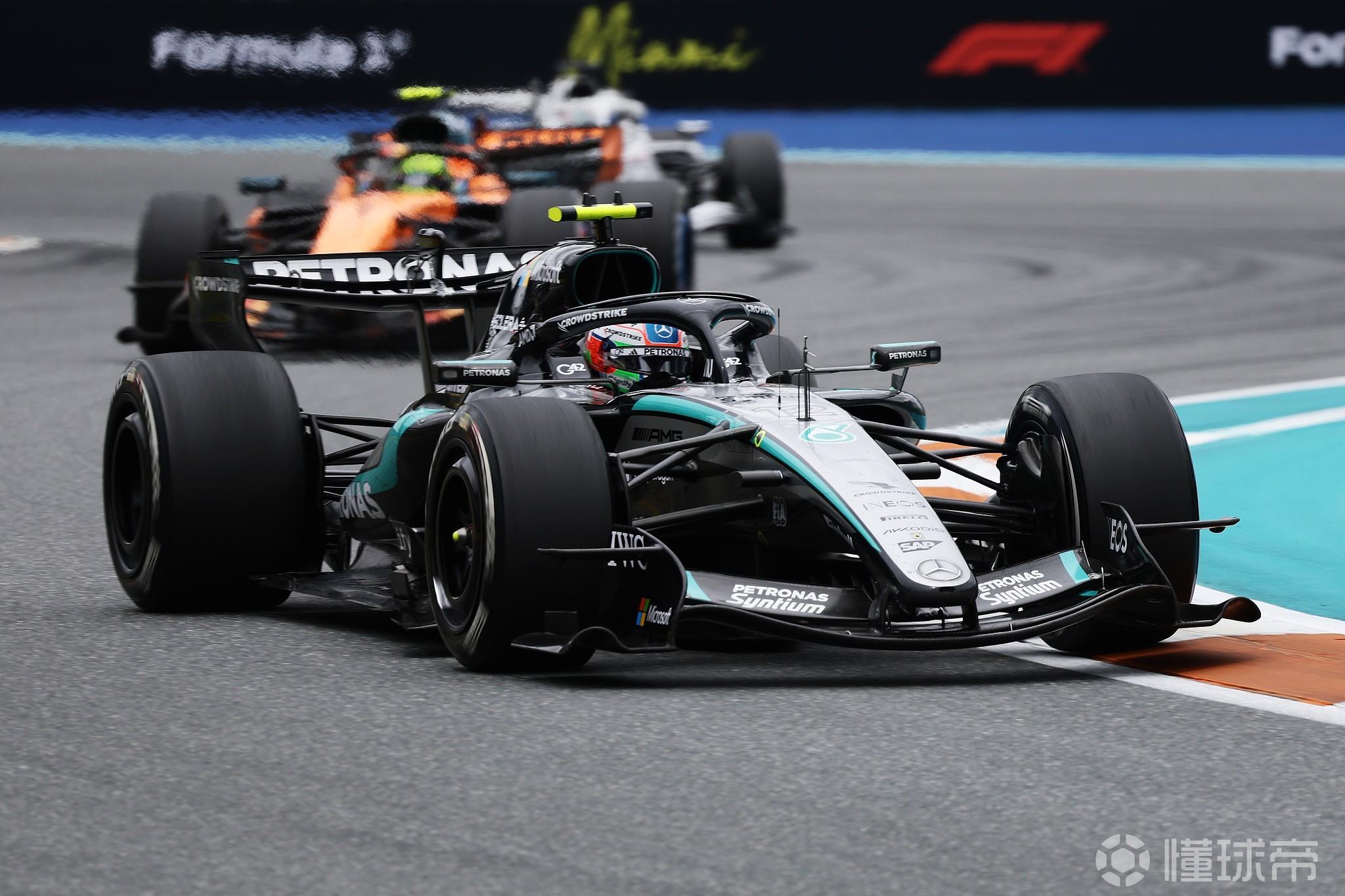 F1迈阿密正赛：安东内利杆位夺冠，迈凯伦二三，拉塞尔第4