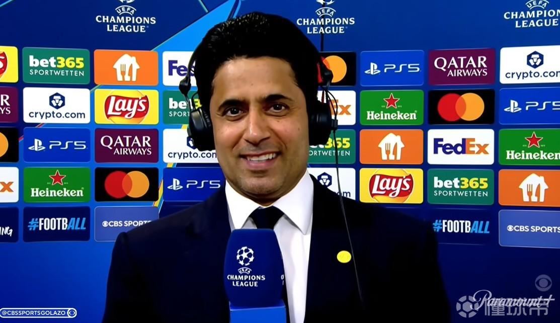 纳赛尔：希望未来3-5年里，我们有不同的球员拿到金球奖