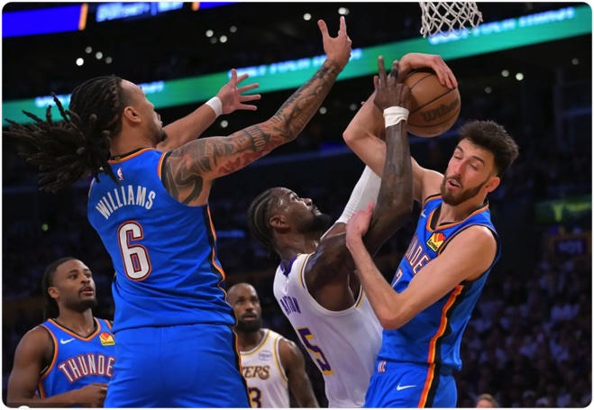 05月10日 NBA季后赛西部半决赛G3 雷霆vs湖人 全场录像回放