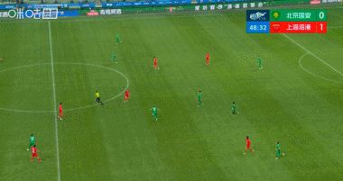 法比奥门前垫射破门 国安1-1扳平比分