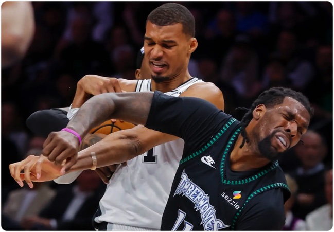05月11日 NBA季后赛西部半决赛G4 马刺vs森林狼 全场录像回放
