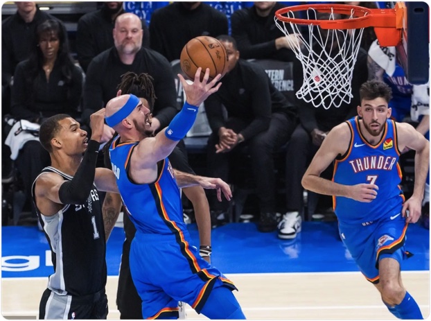 05月18日 NBA西部决赛G1 马刺vs雷霆 全场录像回放